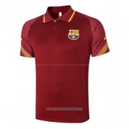 Camiseta Polo del Barcelona 2020/2021 Rojo