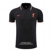Camiseta Polo del Liverpool 2022/2023 Negro