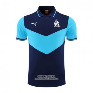 Camiseta Polo del Olympique Marsella 2022/2023 Azul Marino