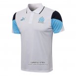 Camiseta Polo del Olympique Marsella 2021/2022 Blanco