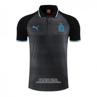 Camiseta Polo del Olympique Marsella 2022/2023 Gris