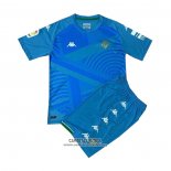Camiseta Real Betis Portero Nino 2021/2022 Azul