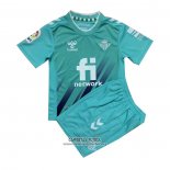 Camiseta Real Betis Portero Nino 2022/2023 Azul