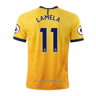Camiseta Tottenham Hotspur Jugador Lamela Tercera 2020/2021