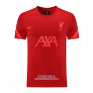 Camiseta de Entrenamiento Liverpool 2021 Rojo