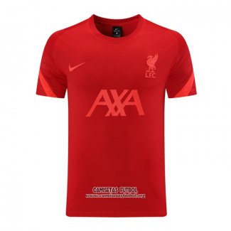 Camiseta de Entrenamiento Liverpool 2021 Rojo