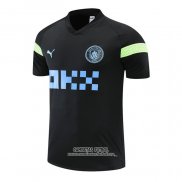 Camiseta de Entrenamiento Manchester City 2022/2023 Negro