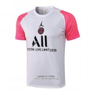 Camiseta de Entrenamiento Paris Saint-Germain Jordan 2021/2022/2022 Blanco