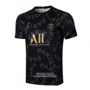 Camiseta de Entrenamiento Paris Saint-Germain Jordan 2021/2022 Negro