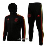 Chandal con Capucha del Ajax 2021/2022 Negro