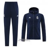 Chandal con Capucha del Real Madrid 2020/2021 Azul