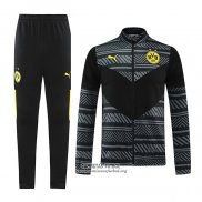 Chandal de Chaqueta del Borussia Dortmund 2022/2023 Gris