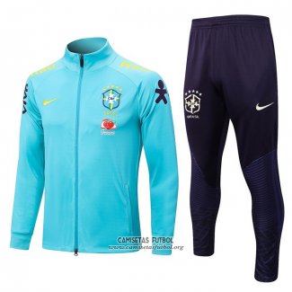 Chandal de Chaqueta del Brasil 2022/2023 Azul