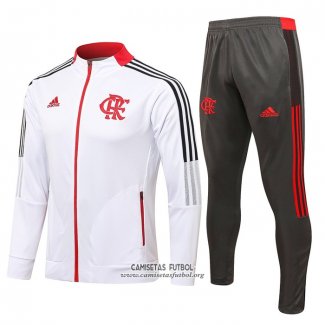 Chandal de Chaqueta del Flamengo 2021/2022 Blanco