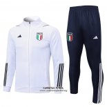 Chandal de Chaqueta del Italia Nino 2023/2024 Blanco