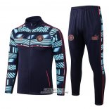 Chandal de Chaqueta del Manchester City 2022/2023 Azul