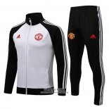 Chandal de Chaqueta del Manchester United 2021/2022 Blanco