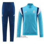 Chandal de Chaqueta del Olympique Marsella 2023/2024 Azul