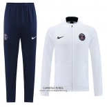 Chandal de Chaqueta del Paris Saint-Germain 2022/2023 Blanco