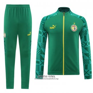 Chandal de Chaqueta del Senegal 2022/2023 Verde