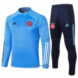 Chandal de Sudadera del Ajax 2020/2021 Azul