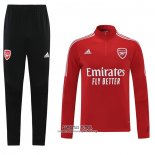 Chandal de Sudadera del Arsenal 2021/2022 Rojo