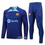 Chandal de Sudadera del Barcelona 2022/2023 Azul