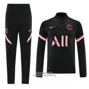 Chandal de Sudadera del Paris Saint-Germain 2021/2022 Negro