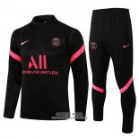 Chandal de Sudadera del Paris Saint-Germain Nino 2021/2022 Negro