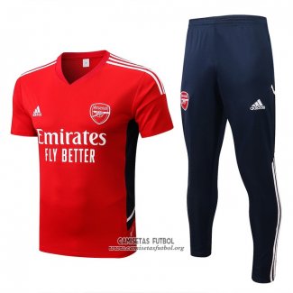 Chandal del Arsenal Manga Corta 2022/2023 Rojo