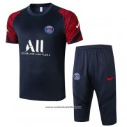 Chandal del Paris Saint-Germain Manga Corta 2020/2021 Azul y Rojo