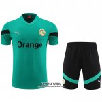 Chandal del Senegal Manga Corta 2023/2024 Verde - Pantalon Corto