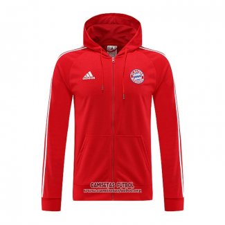 Chaqueta con Capucha del Bayern Munich 2022/2023 Rojo