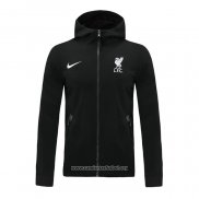 Chaqueta con Capucha del Liverpool 2020/2021 Negro