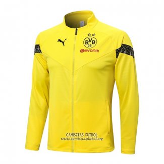 Chaqueta del Borussia Dortmund 2022/2023 Amarillo y Negro