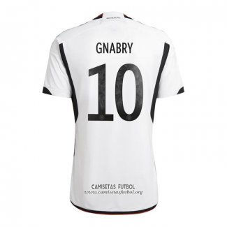 Camiseta Alemania Jugador Gnabry Primera 2022