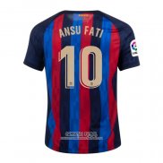 Camiseta Barcelona Jugador Ansu Fati Primera 2022/2023