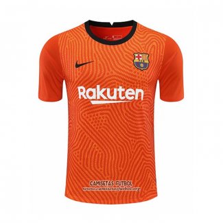 Camiseta Barcelona Portero 2020/2021 Naranja