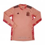 Camiseta Espana Primera Portero Manga Larga 2020