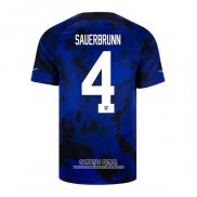 Camiseta Estados Unidos Jugador Sauerbrunn Segunda 2022