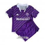 Camiseta Fiorentina Primera Nino 2023/2024