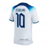 Camiseta Inglaterra Jugador Sterling Primera 2022