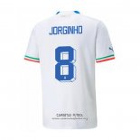 Camiseta Italia Jugador Jorginho Segunda 2022