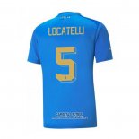 Camiseta Italia Jugador Locatelli Primera 2022