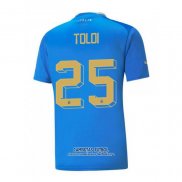 Camiseta Italia Jugador Toloi Primera 2022