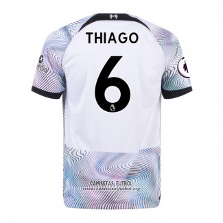 Camiseta Liverpool Jugador Thiago Segunda 2022/2023