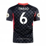 Camiseta Liverpool Jugador Thiago Tercera 2020/2021