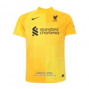 Camiseta Liverpool Portero 2021/2022 Amarillo