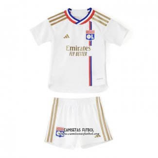 Camiseta Lyon Primera Nino 2023/2024