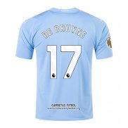 Camiseta Manchester City Jugador De Bruyne Primera 2023/2024